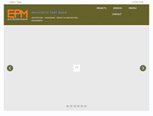 Tablet Screenshot of epmarchitecture.com